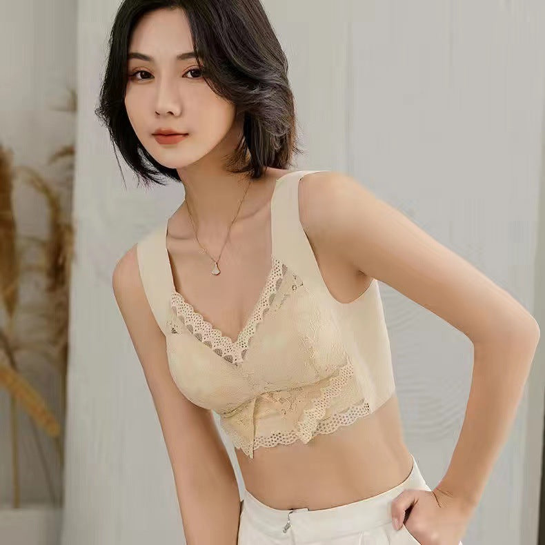Lace Wireless Slim Fit Bra
