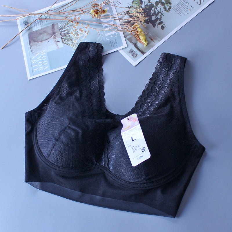 Thin Bandeau Style Push-up Side Adjustable Bra
