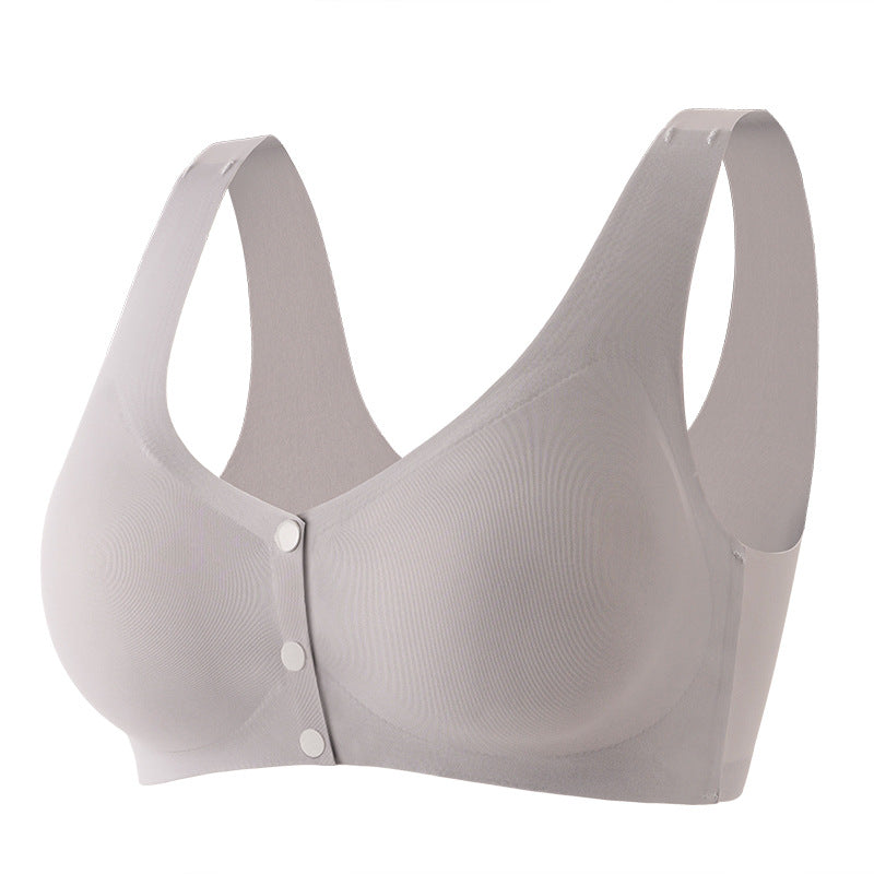 Breathable Tank Front Button Bra