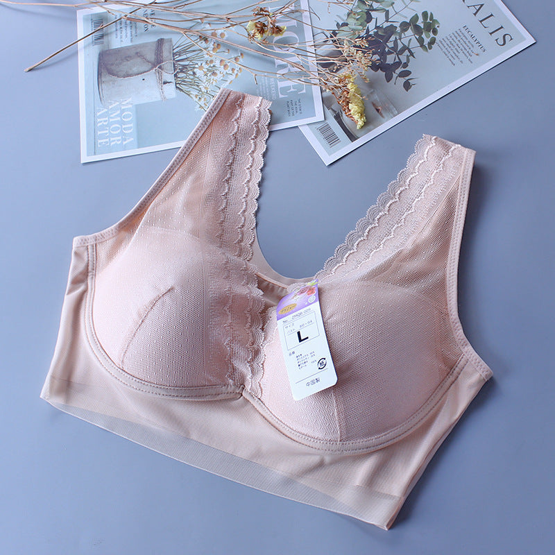 Thin Bandeau Style Push-up Side Adjustable Bra
