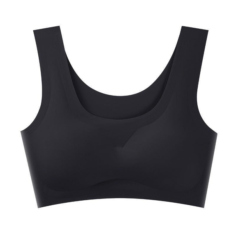 ice silk push-up breathable bra