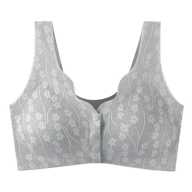 front button push-up comfortable underwear