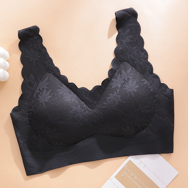 seamless lace wide shoulder underwear