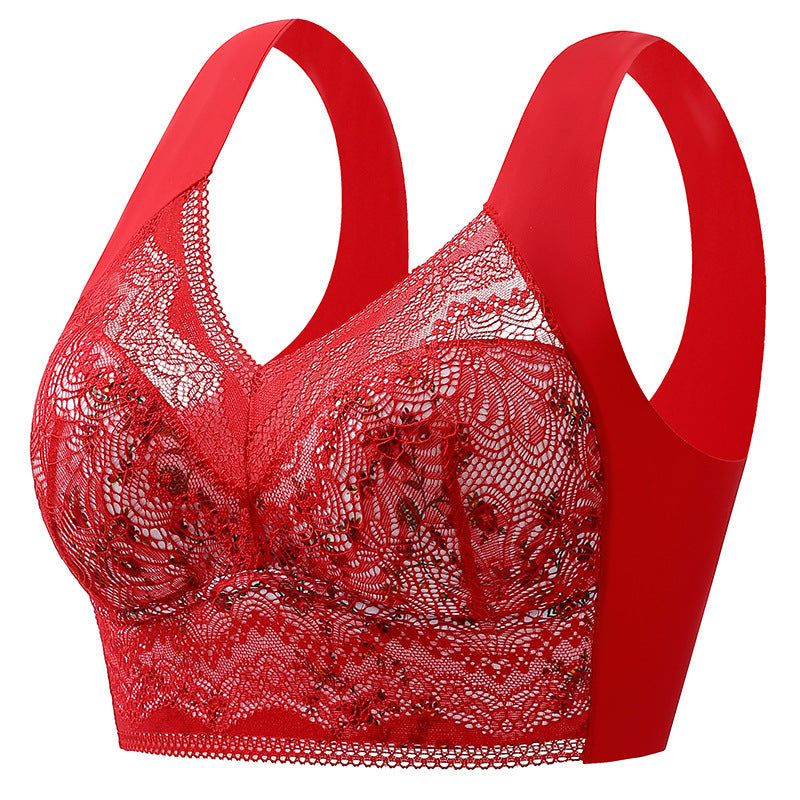No Wire Push up Bra Wrapped Chest Vest