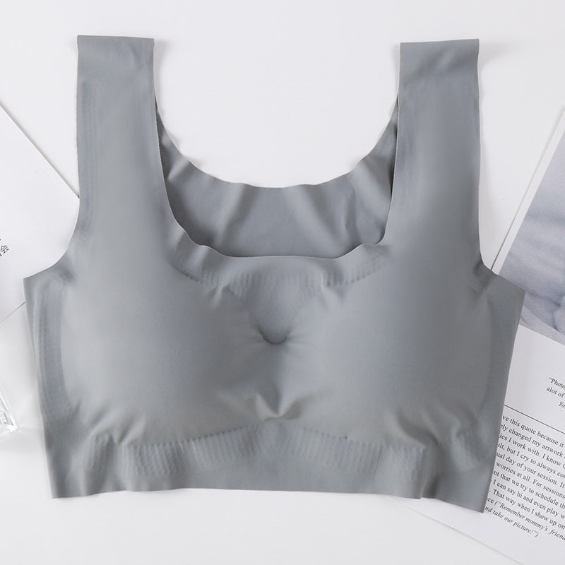 One Piece Wireless Sports Breathable Bra