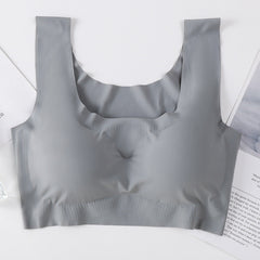 One Piece Wireless Sports Breathable Bra