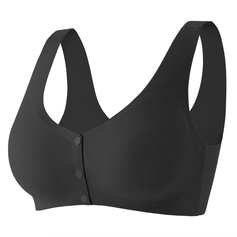 Breathable Tank Front Button Bra