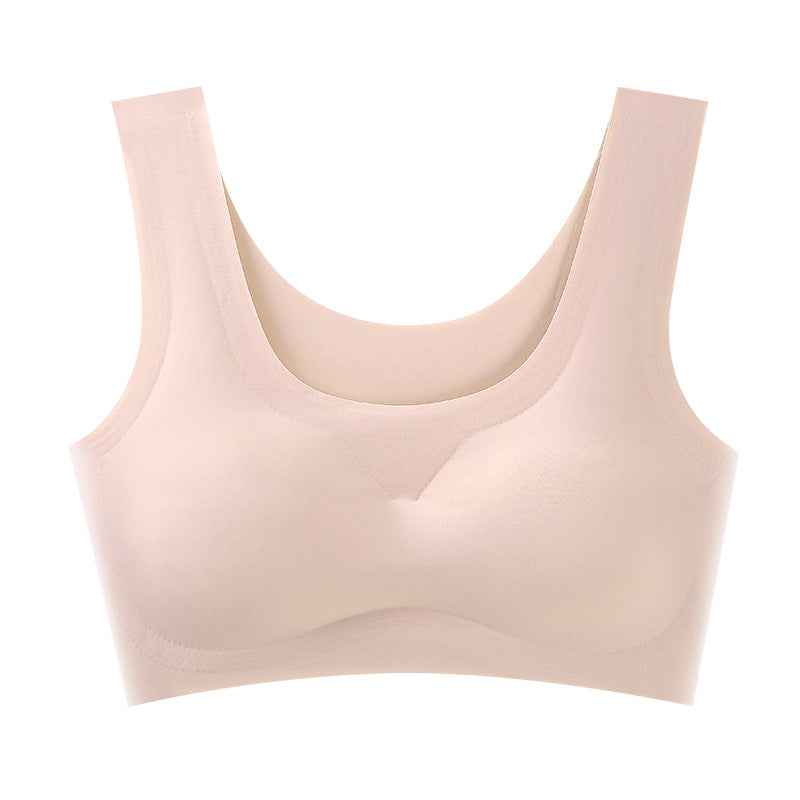 ice silk push-up breathable bra