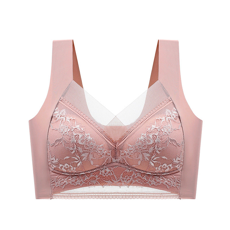 push-up lace push-up bra for beautiful back