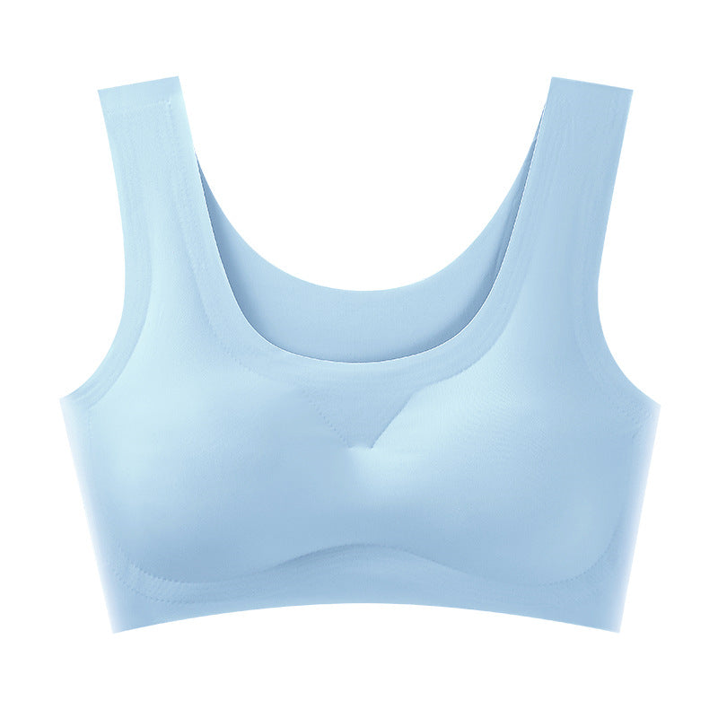 ice silk push-up breathable bra