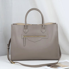 Sophisticated Leather Tote Bag