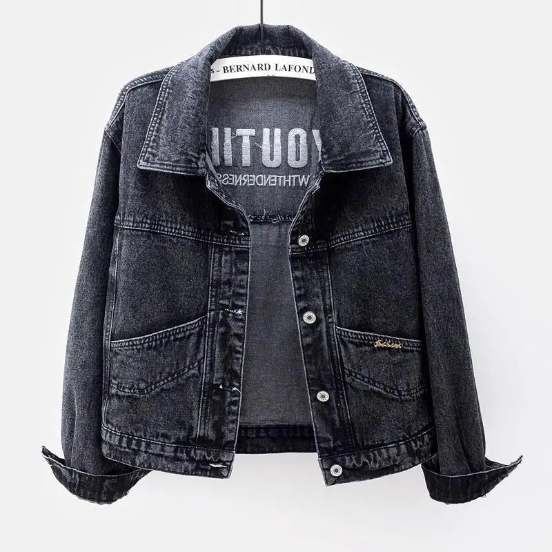 Regal Embroidered Denim Coat