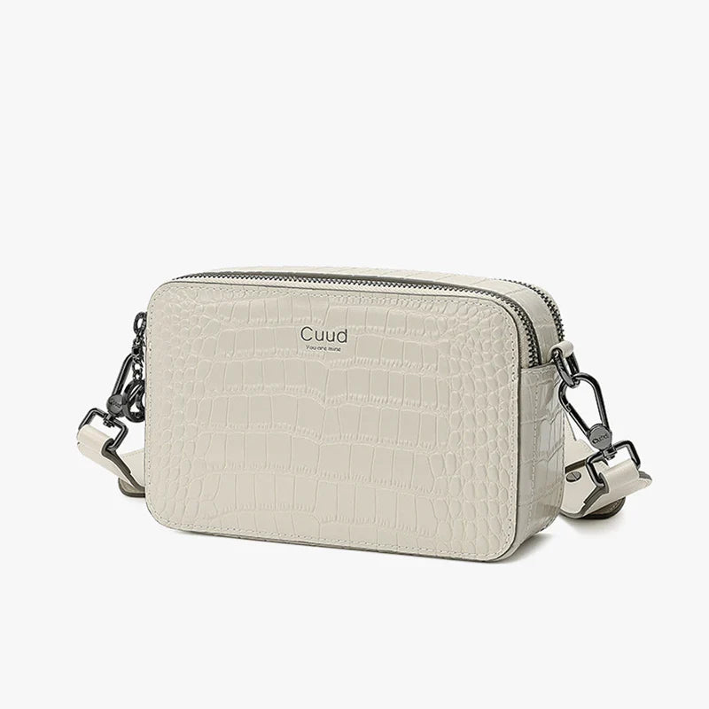 Loveappella Leather Shoulder Bag