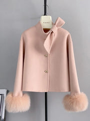 Real Natural Women's Cashmere Jacket