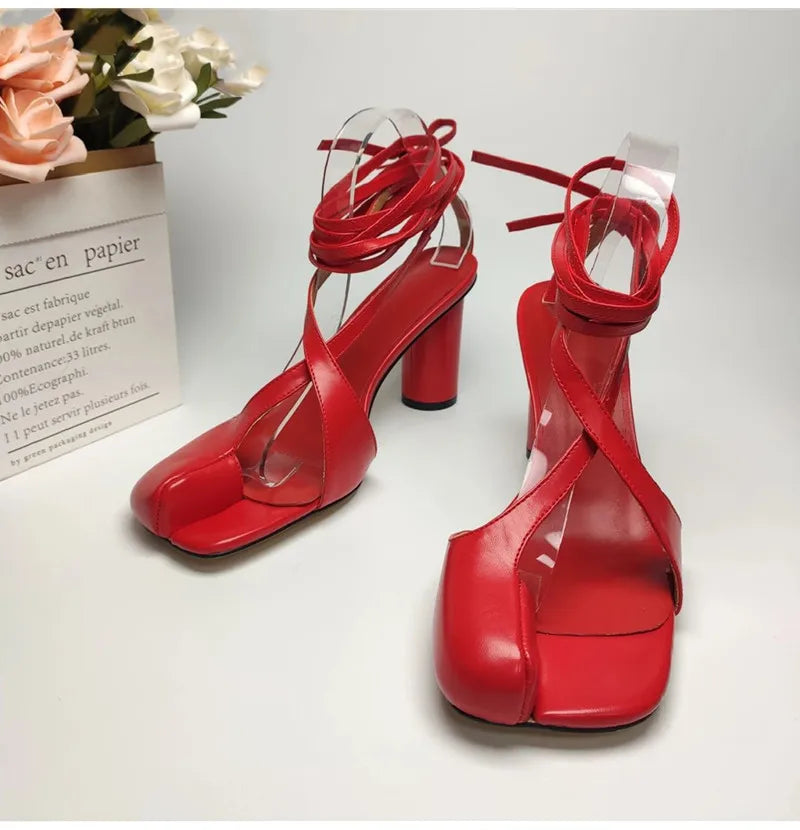 Split Toe Fashion Gladiator Sandals