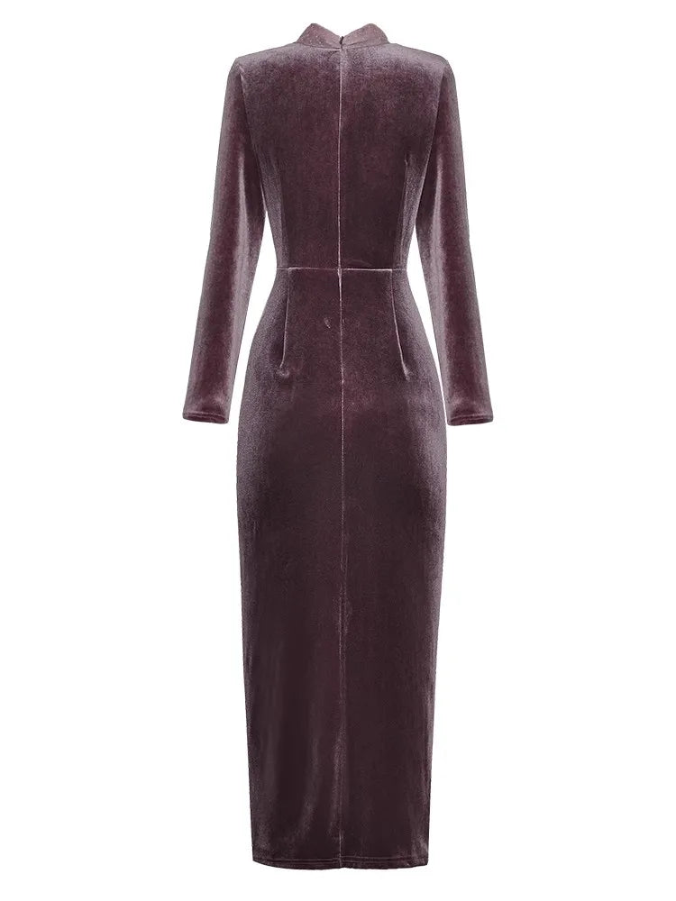 Gauze Splicing Dress