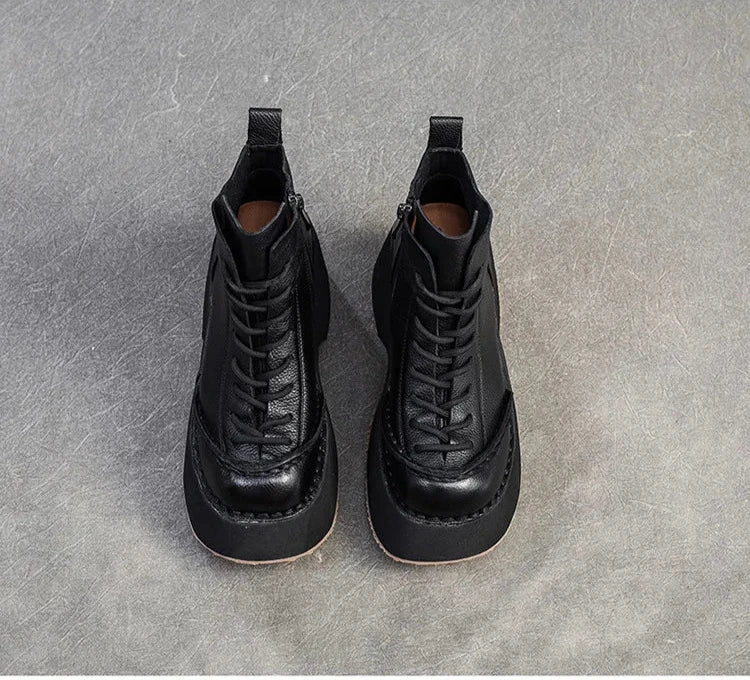 Fashion Fusion Leather Moccasins