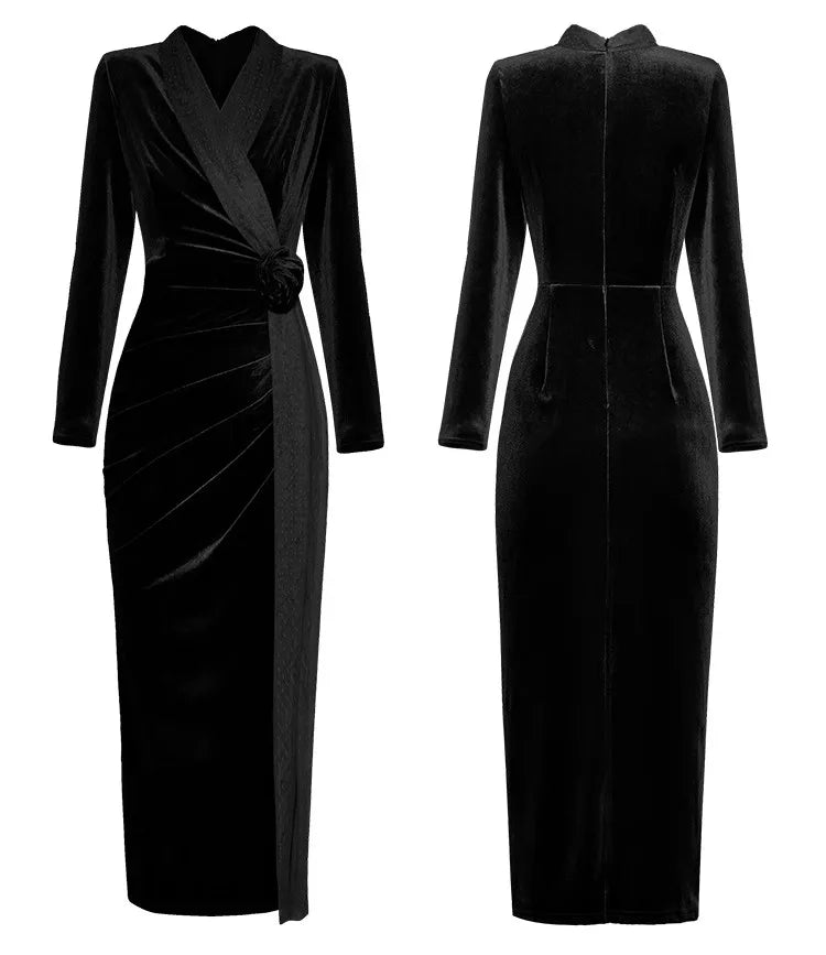 Gauze Splicing Dress