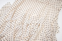 Tierred Dot Long Ball Gown Dress