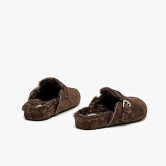 Round Toe Casual Wool Slipper