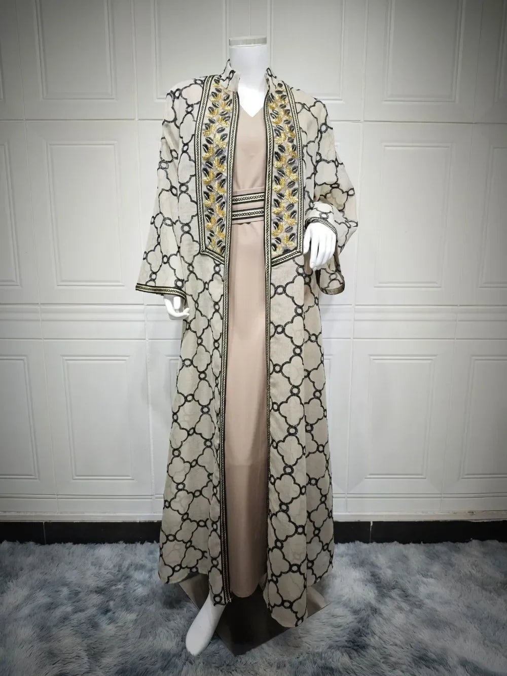 Modern Twist Embroidered Abaya