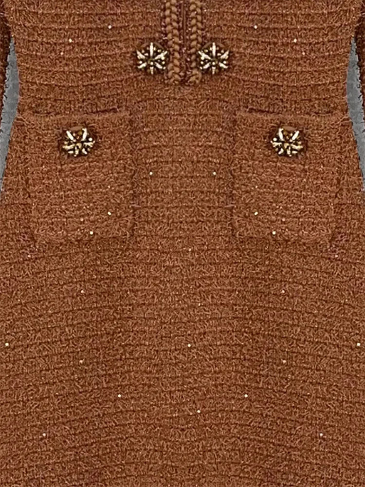 Beading Diamonds Evening Dress