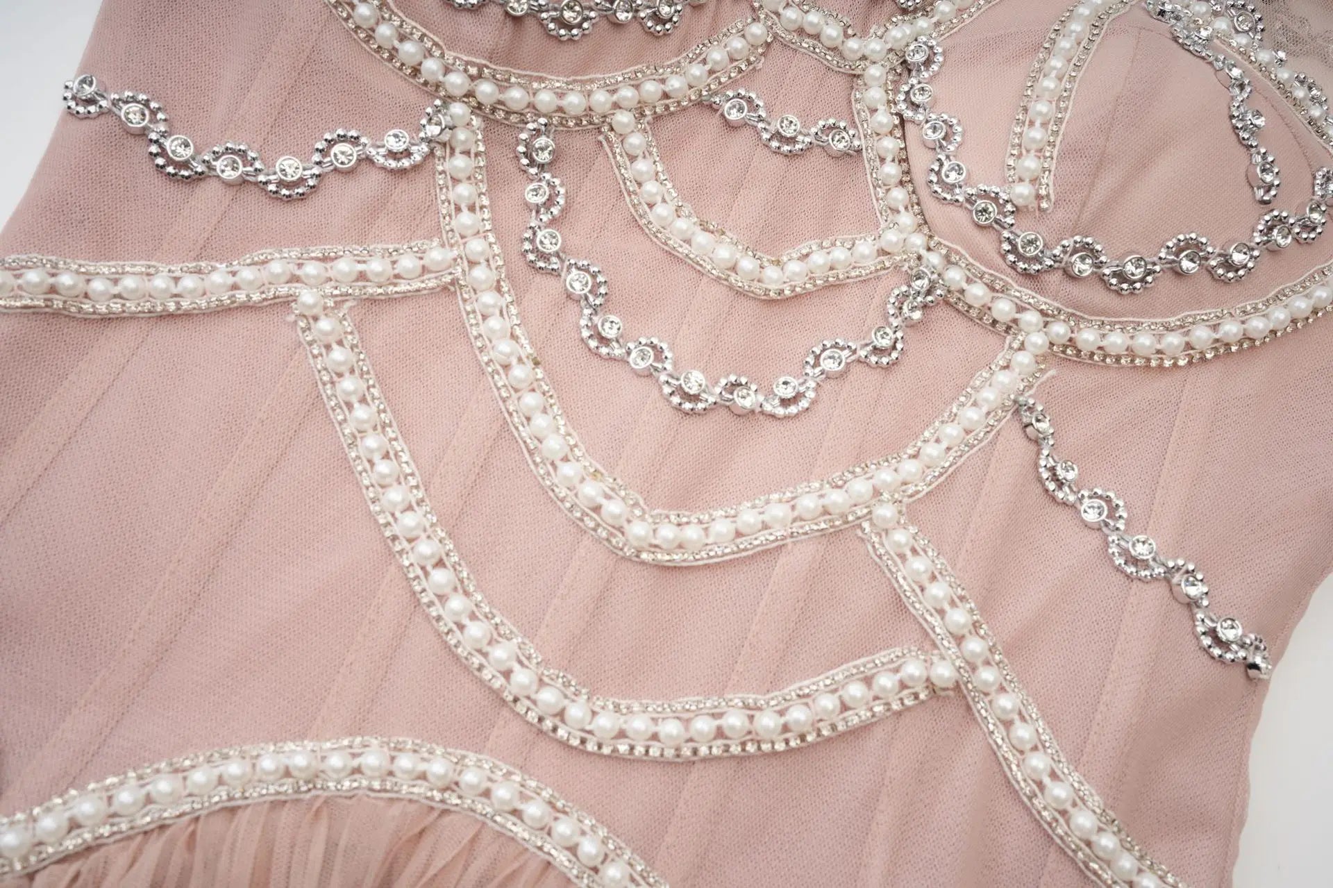 Lavish Long-Sleeve Formal Dress