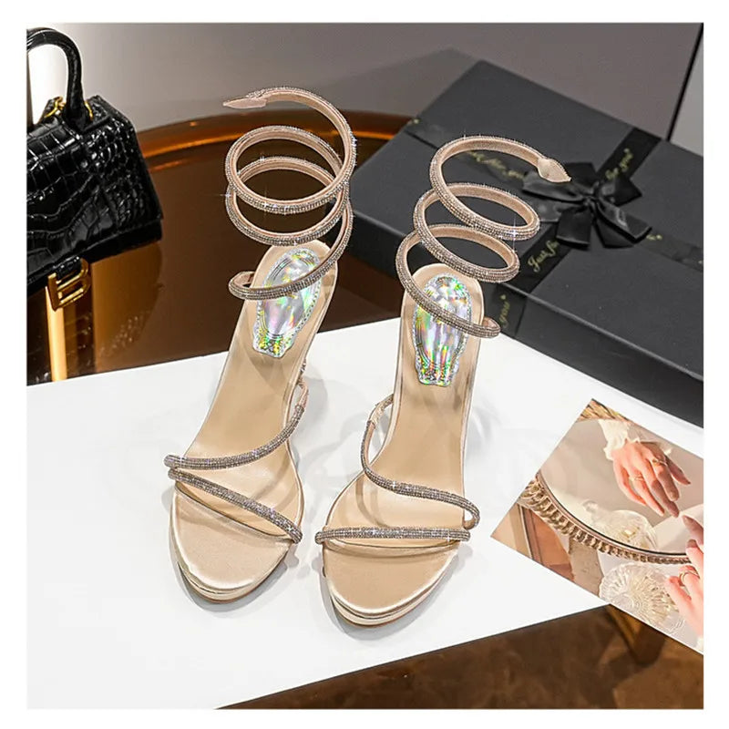 Luxury Open Toe Gladiator Sandals