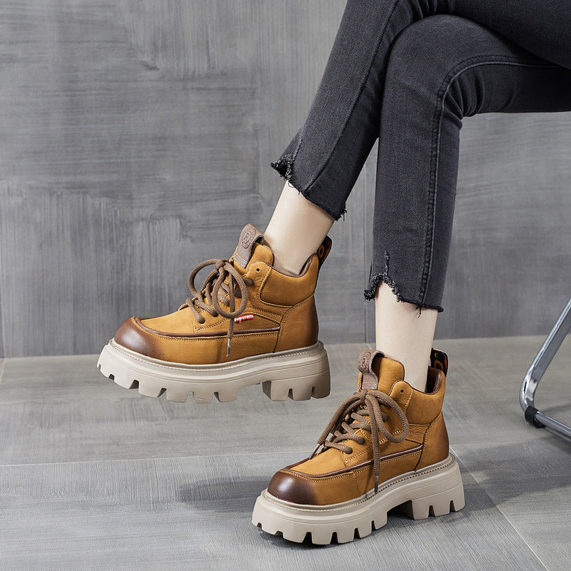 Mid Calf Moccasins Ankle Boots