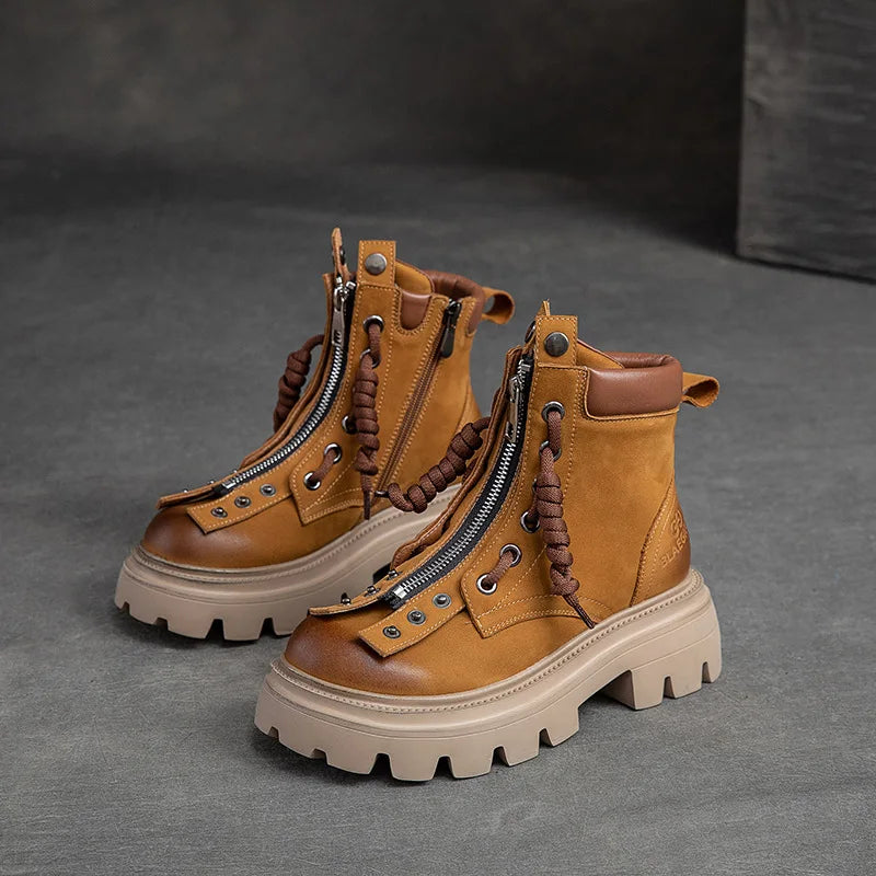 ZIP Fashion Punk Boots