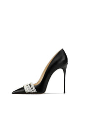 Modern Twist Slim Heel Pumps