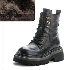 British Leather Ankle Boots