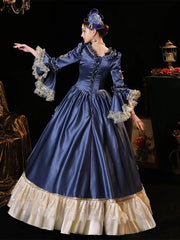 Shiny Beaded Regal Ball Gown