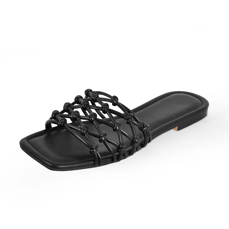 Stylish Square Toe Summer Sandals
