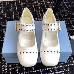 Fashion Hollow-out Mary Janes Shoes