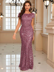 Sweet Sequins Cocktail Party Dress