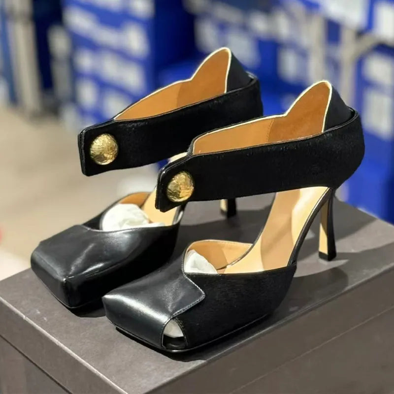 Mary Janes Stiletto High Heels