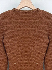 Beading Diamonds Evening Dress