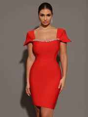 Glamorous Nights Knitted Bodycon Dress