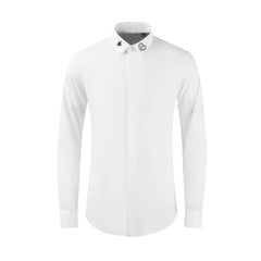 Bee Embroidered Cotton Shirt