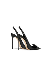 Modern Slim Pointed Leather Heels