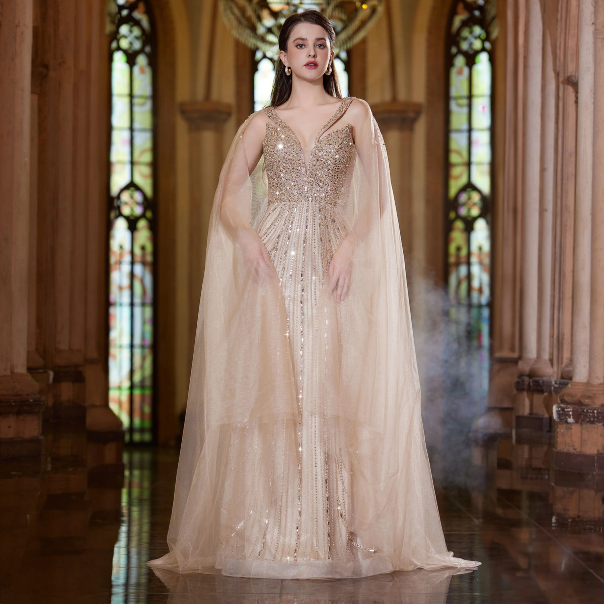 Richness Of Arabic Fashion Party Gown