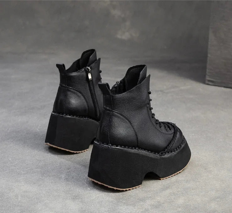 Fashion Fusion Leather Moccasins