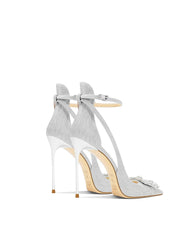 Fashion-Forward Square Buckle High Heels