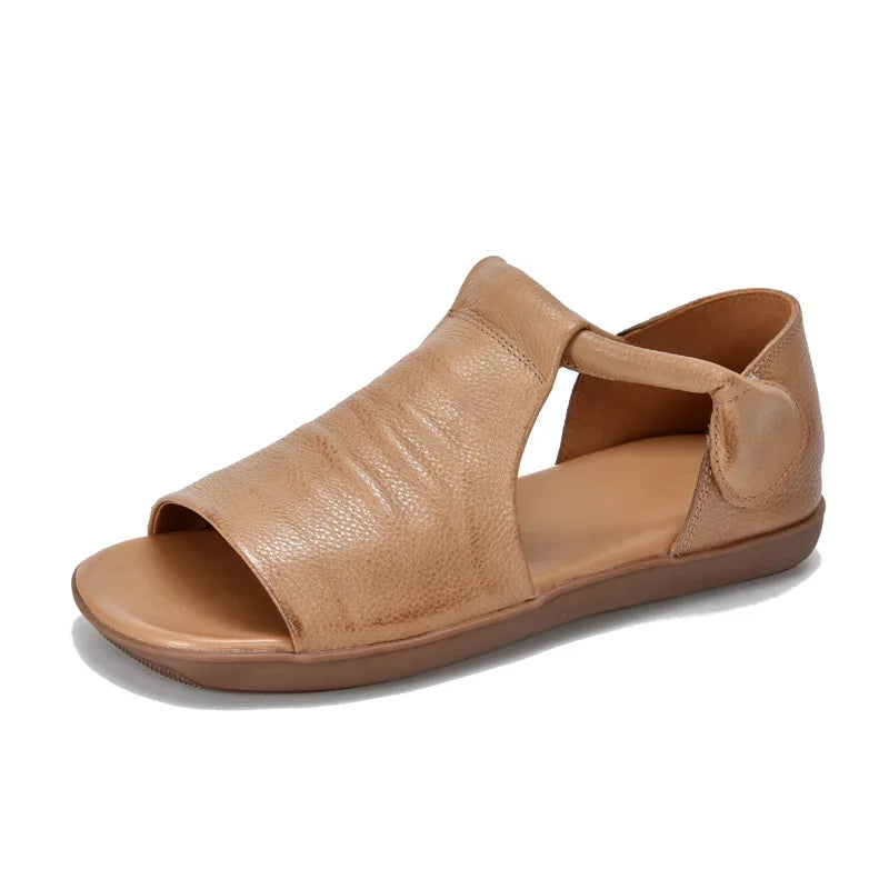 Comfortable Soft Peep-Toe Sandals