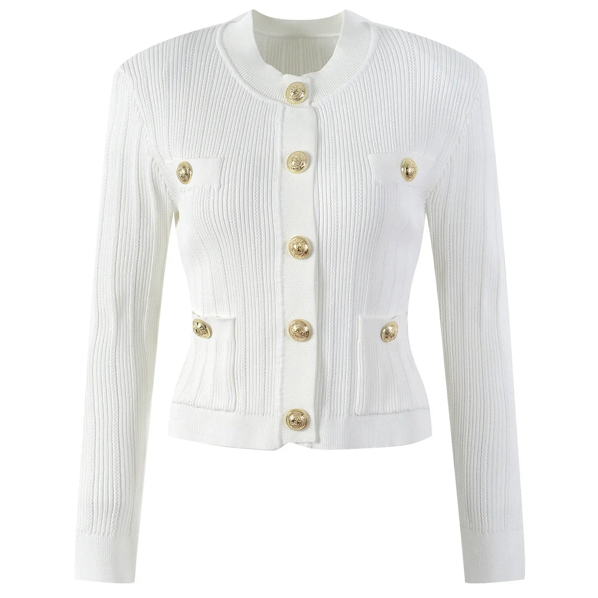 Slim Stretchy Knitted Cardigan