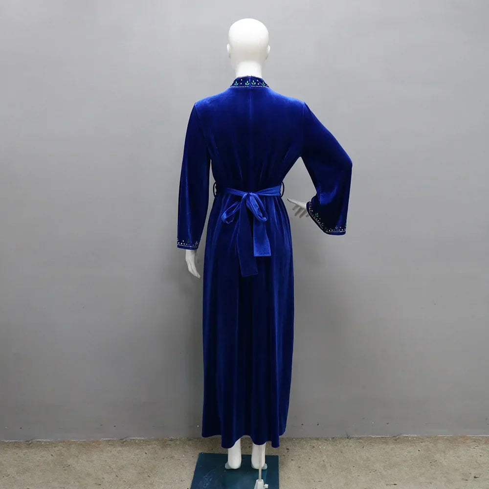 Diamond Beading Party Abaya