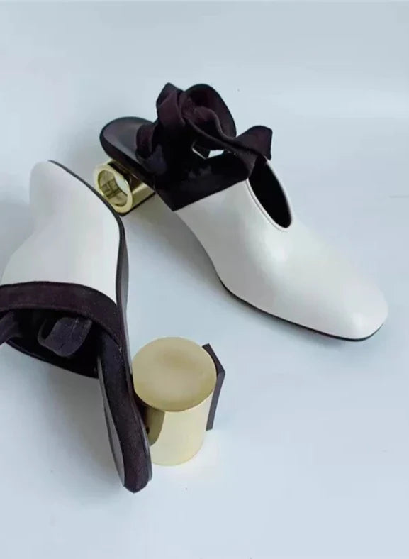 Classic Cross-tied Women's Party Pumps