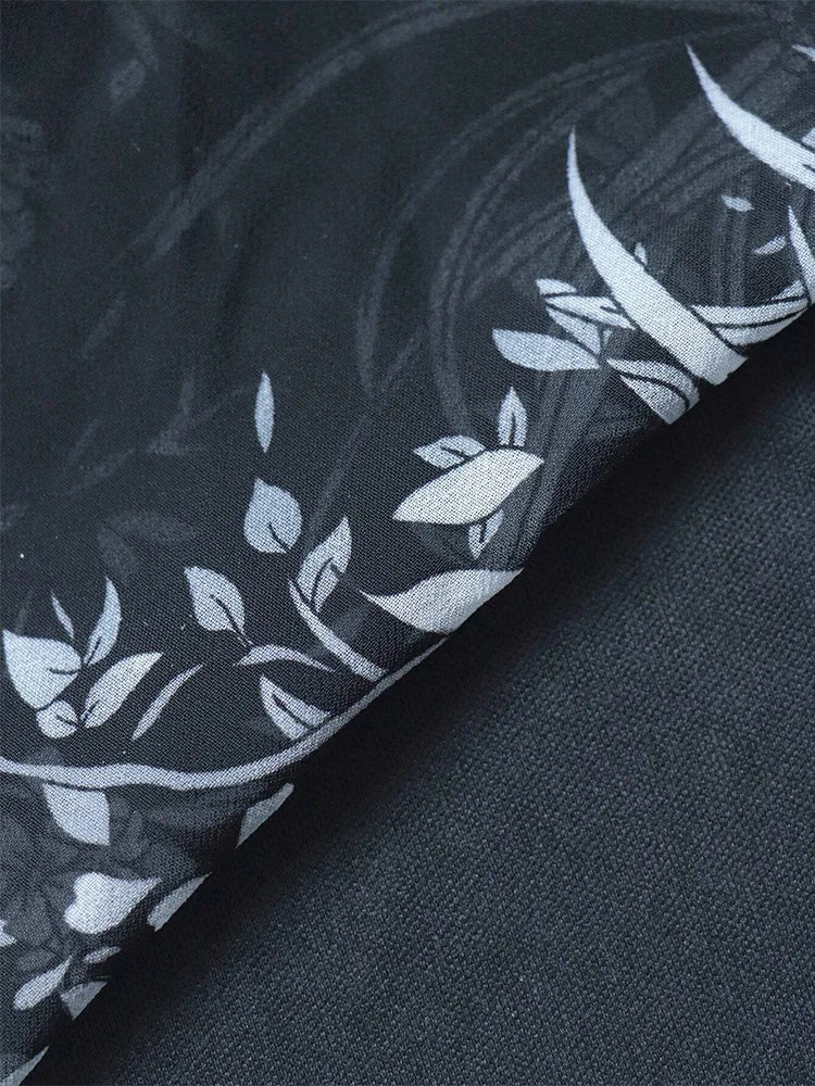 Random Floral Printed Party Dress