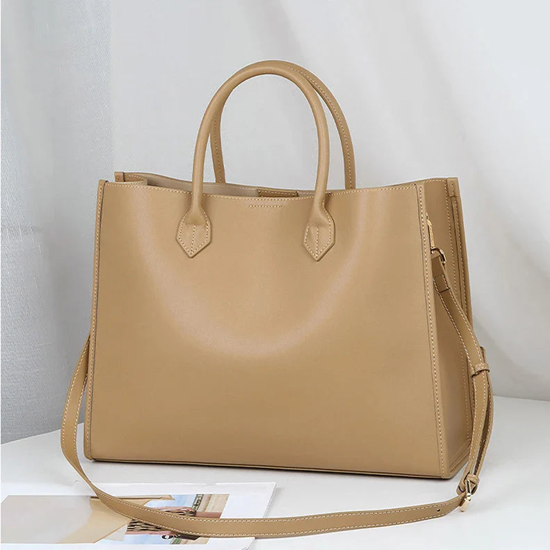 Sophisticated Leather Tote Bag
